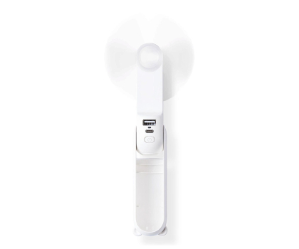 Gadżet technologiczny Jisulife Mini wentylator Handheld Fan Life8 powerbank 2000mAh latarka
